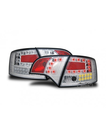 FARI POSTERIORI A LED CROMATI AUDI A4 (B7) AVANT 2004-2008