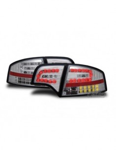 FARI POSTERIORI A LED CROMATI AUDI A4 (B7) BERLINA 5p...