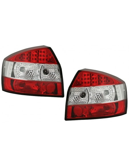 FARI POSTERIORI A LED ROSSI AUDI A4 (B6) BERLINA dal 2000-2004
