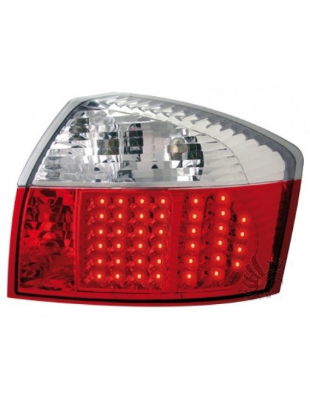 FARI POSTERIORI A LED ROSSI AUDI A4 (B6) BERLINA dal 2000-2004