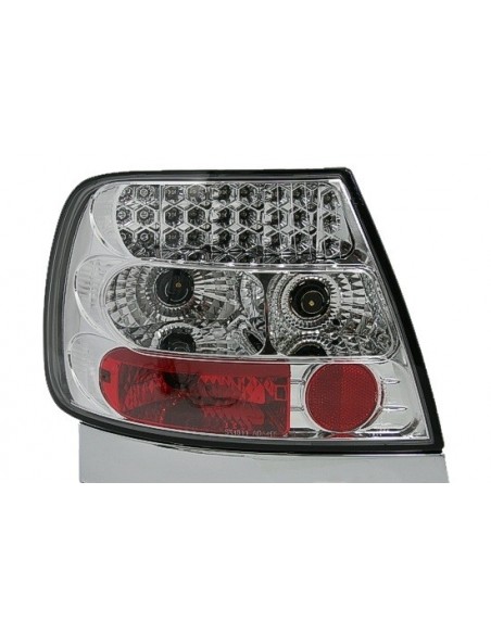 FARI POSTERIORI A LED CROMATI AUDI A4 (B5) BERLINA dal 1994-2001