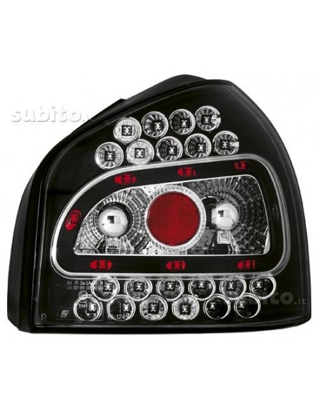 FARI POSTERIORI A LED NERI AUDI A3 (8L) dal 1996-2003