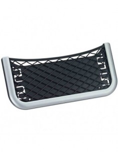 PORTAOGGETTI ARGENTO A RETE 25,5x11x0,5cm