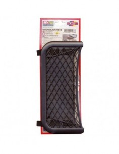 PORTAOGGETTI NERO A RETE 25,5x12cm