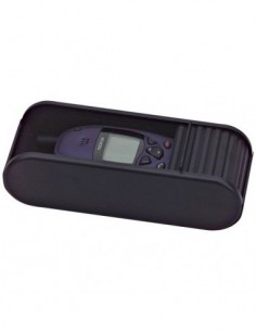 PORTAOGGETTI NERO ADESIVA 170x70x45mm