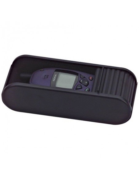 PORTAOGGETTI NERO ADESIVA 170x70x45mm