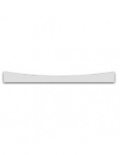 FASCIONE PARASOLE SAGOMATO ARGENTO ADESIVO TUNING UNIVERSALE