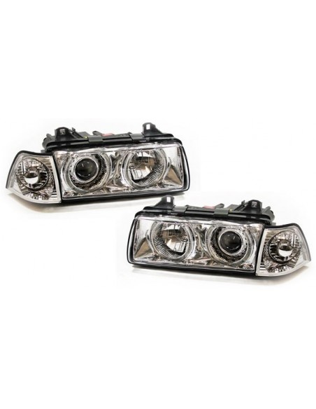 ANGEL EYES BMW SERIE 3 (E36) COMPACT CROMATI 1994-2000