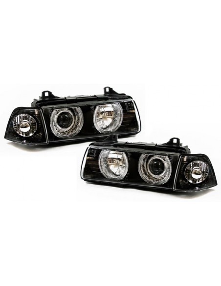 ANGEL EYES BMW SERIE 3 (E36) COMPACT NERI 1994-2000