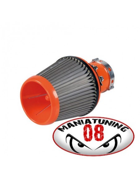 FILTRO SPORTIVO A CONO DIRETTO ARANCIONE UNIVERSALE LAMPA