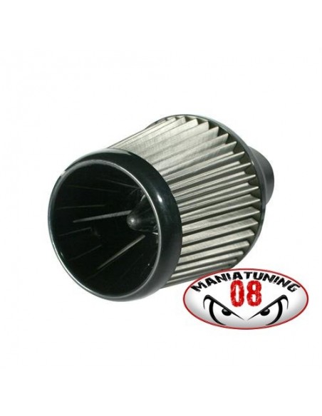 FILTRO SPORTIVO A CONO DIRETTO GRIGIO POWER UNIVERSALE