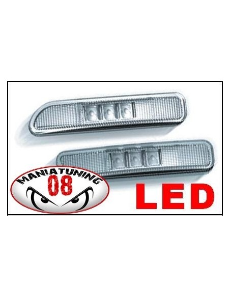 FRECCE A LED CROMATE PER BMW SERIE 3 E46 BERLINA E COUPE'