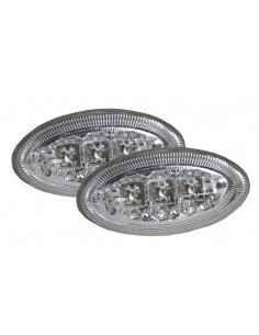 FRECCE A LED CROMATE PEUGEOT 107 206 + CC 307 + BREAK