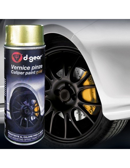 VERNICE SPRAY ALTA TEMPERATURA E E PINZE FRENO ORO 400ml