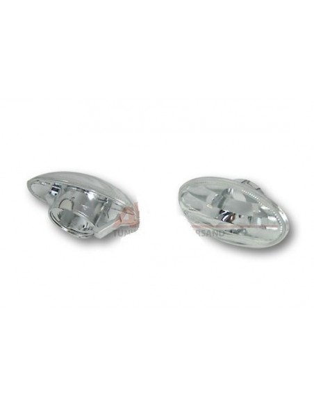 FRECCE LATERALI LEXUS CROMO TRASPARENTI MINI COOPER R50 + R53