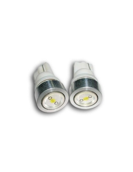 2 LAMPADINE PER LUCE DI POSIZIONE LED SMD T10 W5W 24V CAMION CAM