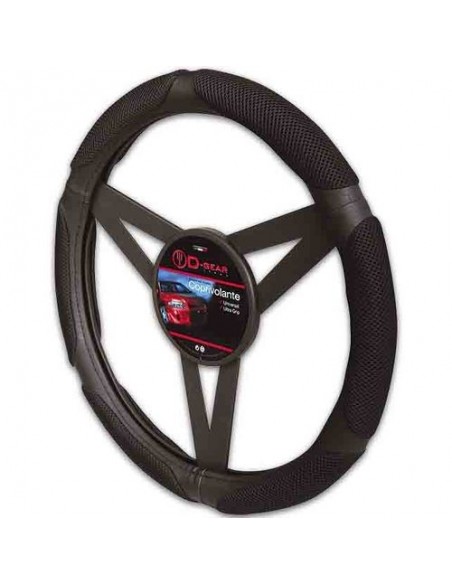 COPRIVOLANTE UNIVERSALE AUTO 6 PUNTI NERO