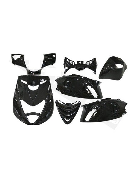 KIT CARENE DMP NERE COMPLETE PIAGGIO ZIP SP DAL 2000 AD OGGI