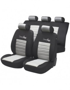 SET COPRISEDILI UNIVERSALI POLIESTERE SPORT GRIGIO...