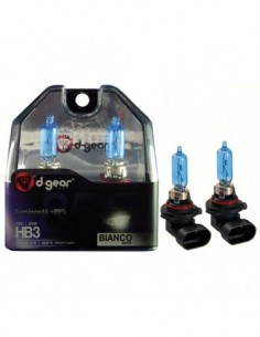 COPPIA LAMPADINE EFFETTO XENON HB3 +85% 4600K EXTREME WHITE