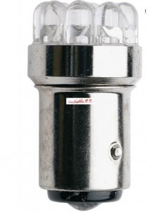 LAMPADINA FRECCE CON 9 LED D-GEAR ARANCIO T20 21W 12V