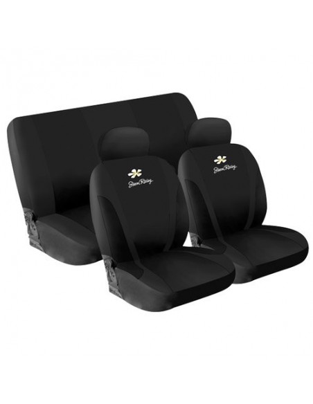 SET COPRISEDILI UNIVERSALI DESY NERO ANTERIORE E POSTERIORE