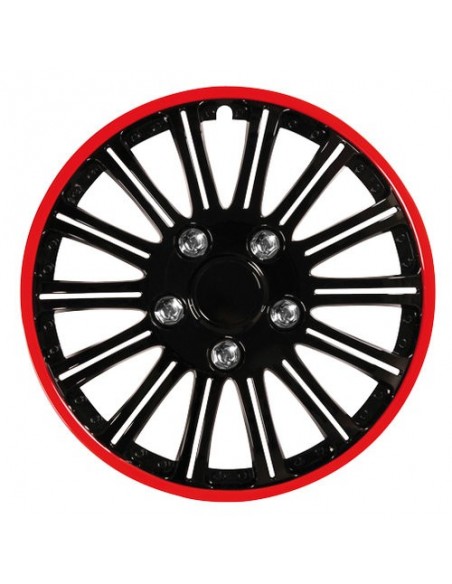 4 BORCHIE COPRICERCHI DA 14" ABS "C-18" CERCHI SPORTIVI