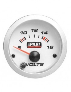 MANOMETRO VOLTMETRO 52mm 7 COLORI MULTICOLOR