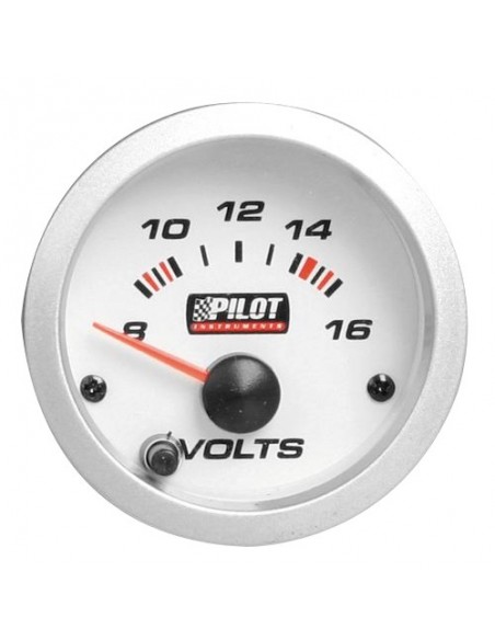 MANOMETRO VOLTMETRO 52mm 7 COLORI MULTICOLOR