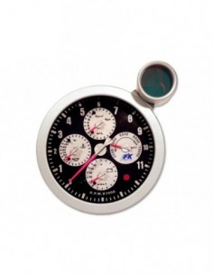 MANOMETRO STRUMENTO 4 IN 1 CONTAGIRI PRESS.OLIO...