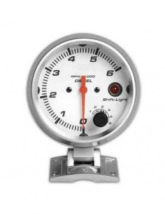 CONTAGIRI 6000 RPM 95mm PER AUTO DIESEL PILOT LAMPA TUNING