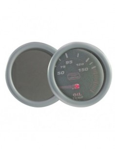MANOMETRO TEMP.OLIO SPECCHIO SFONDO NERO ILLUMINAZIONE...