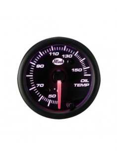 MANOMETRO TEMP.OLIO 52mm SFONDO NERO MULTICOLOR 7 COLORI