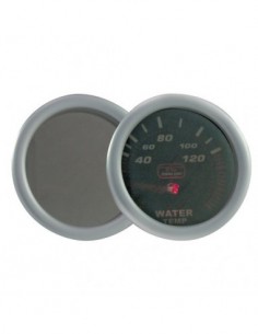 MANOMETRO TEMP. ACQUA SPECCHIO SFONDO NERO ILLUMINAZIONE...