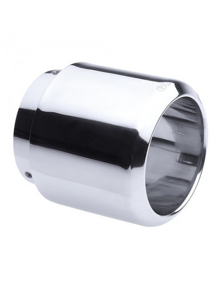 TERMINALE SCARICO CROMATO IN TITA LOOK 68mm MINI NXT