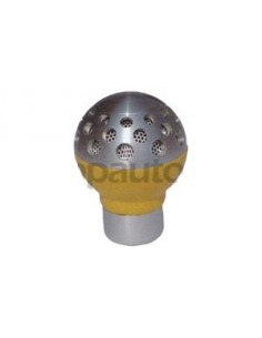 POMELLO CAMBIO PER RETROMARCIA CLASSICA ALLUMINIO PELLE...