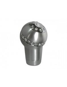 POMELLO CAMBIO PER RETROMARCIA CLASSICA IN ALLUMINIO+STRASS