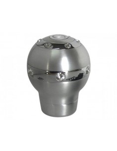 POMELLO CAMBIO PER RETROMARCIA CLASSICA IN ALLUMINIO+STRASS