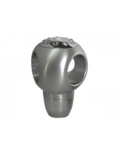 POMELLO CAMBIO PER RETROMARCIA CLASSICA IN ALLUMINIO+STRASS