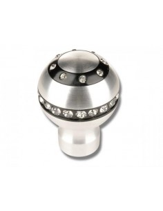 POMELLO CAMBIO PER RETROMARCIA CLASSICA IN ALLUMINIO+STRASS