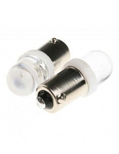 COPPIA LAMPADINE POSIZIONE 1 LED BIANCO BAX9S H6W