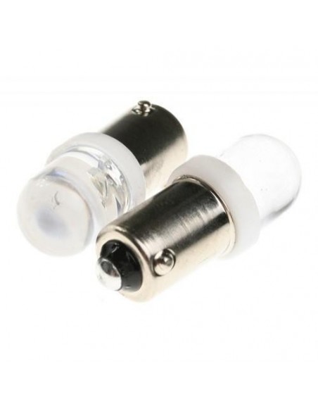 COPPIA LAMPADINE POSIZIONE 1 LED BIANCO BAX9S H6W