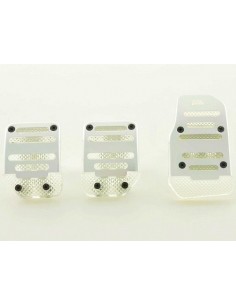 PEDALIERA PEDALI IN ALLUMINIO CROMATO/POLISHED CAMBIO...