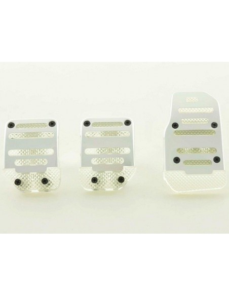 PEDALIERA PEDALI IN ALLUMINIO CROMATO/POLISHED CAMBIO MANUALE