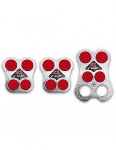 PEDALIERA PEDALI ROSSI PER CAMBIO MANUALE "SIMONI RACING"