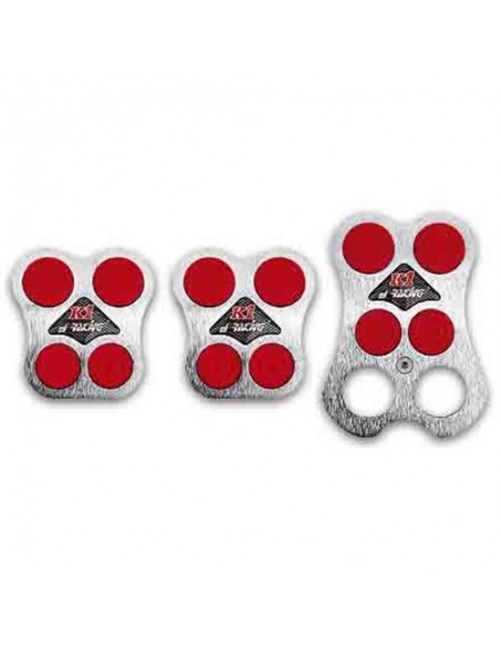 PEDALIERA PEDALI ROSSI PER CAMBIO MANUALE "SIMONI RACING"