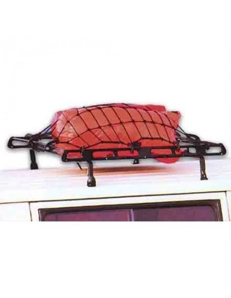 RETE FERMABAGAGLI PORTAPACCHI NERO 90X120CM UNIVERSALE