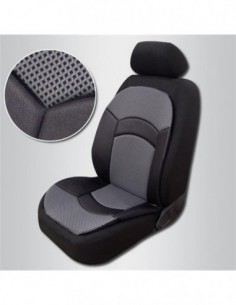 COPRISEDILE ANTERIORE "MILANO" NERO-GRIGIO UNIVERSALE