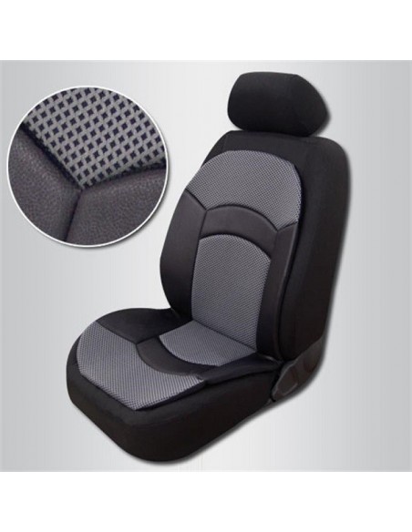 COPRISEDILE ANTERIORE "MILANO" NERO-GRIGIO UNIVERSALE