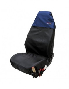 COPRISEDILE ANTERIORE "OUTDOOR" NERO-BLU UNIVERSALE